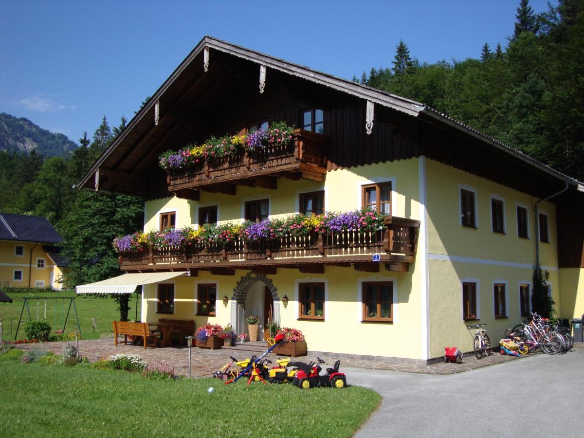 Ferienwohnung Pferdehof Almgut Faistenau Exterior foto