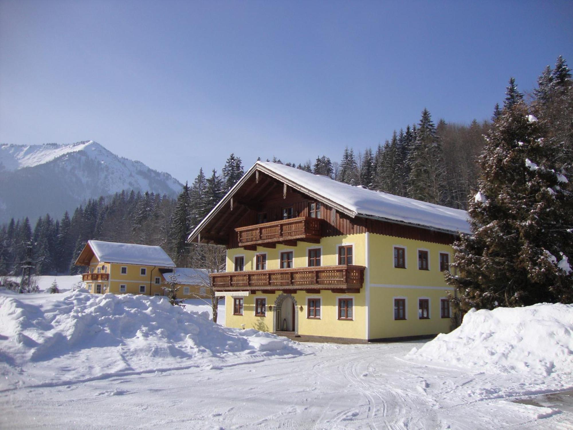 Ferienwohnung Pferdehof Almgut Faistenau Exterior foto